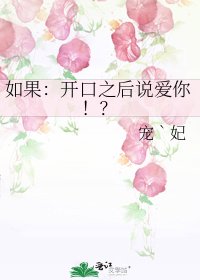 如果：开口之后说爱你！？